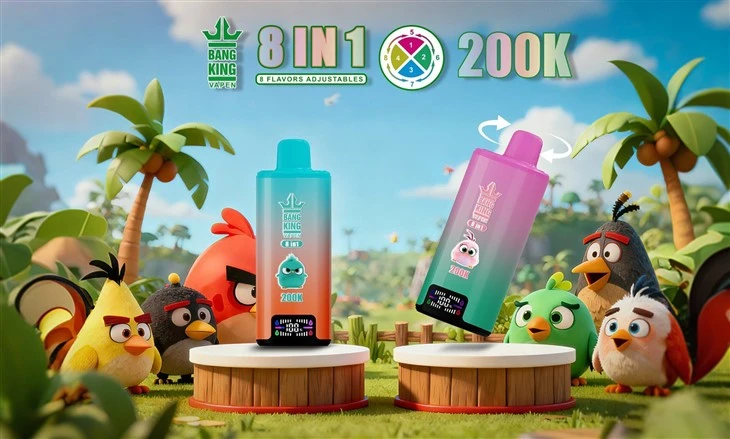 Bang King 200000 Puff Vape 8 en 1 Sabors