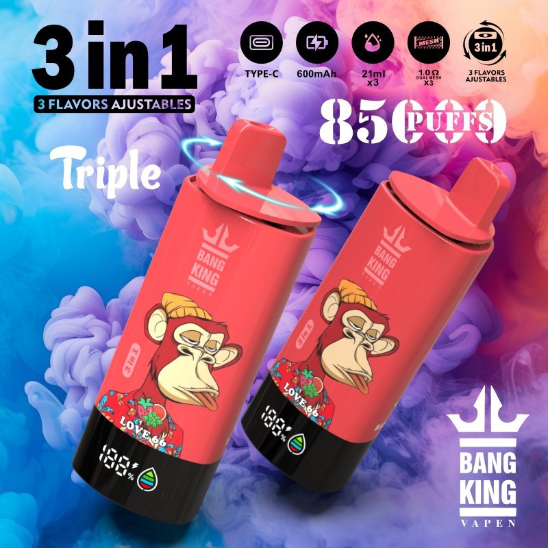 Bang King vape 85k 3 flavors