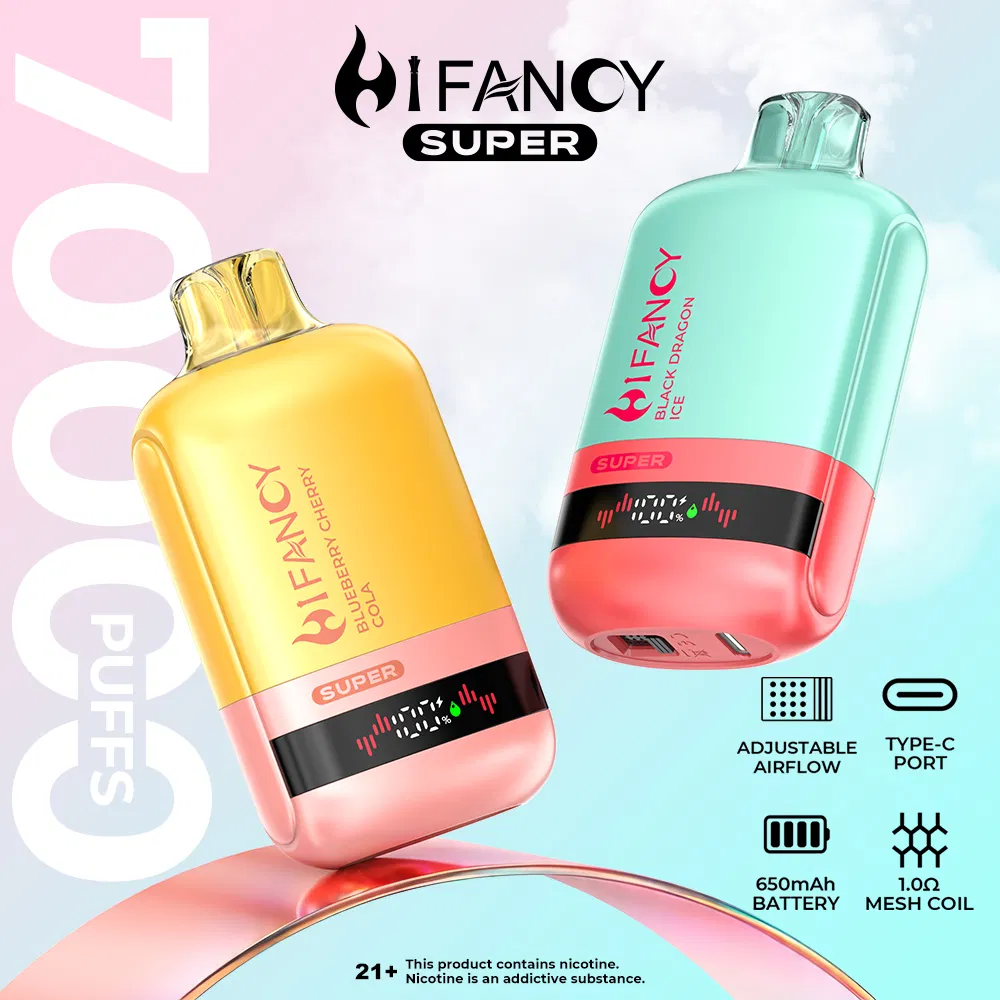 Hifancy Super 70000 Puff Vape amb vape recarregable de magatzem de la UE